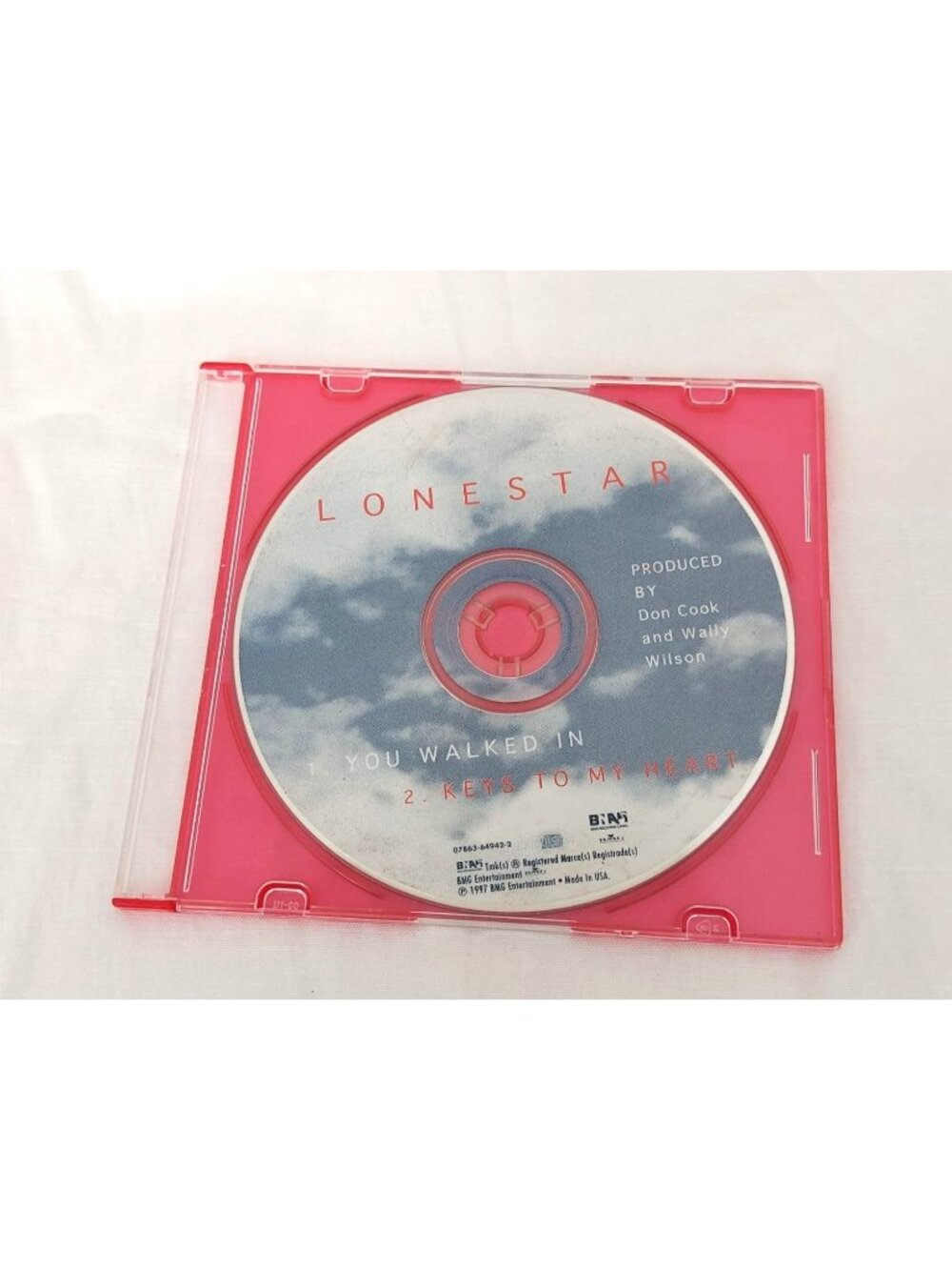 Lonestar - When You walked In (BMG Entertainment 1997) CD Single Vintage Country